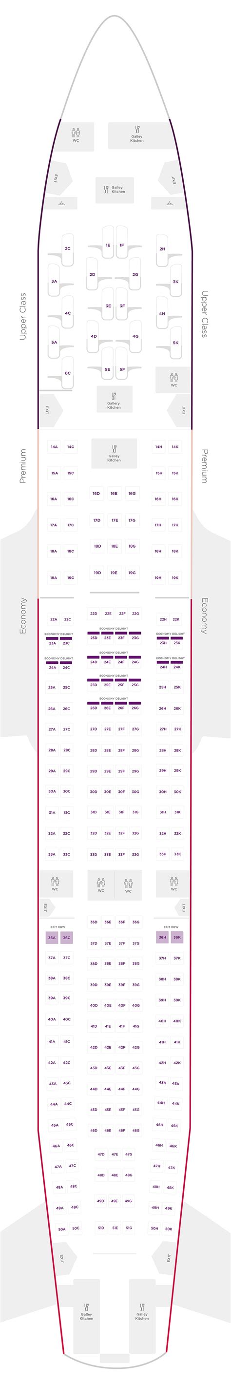 virgin boeing 787 9 seat map|Seat map of Virgin Atlantic Boeing 787.